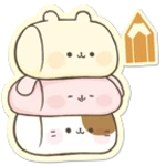 Logo of Sticky Note Cute Characters android Application 